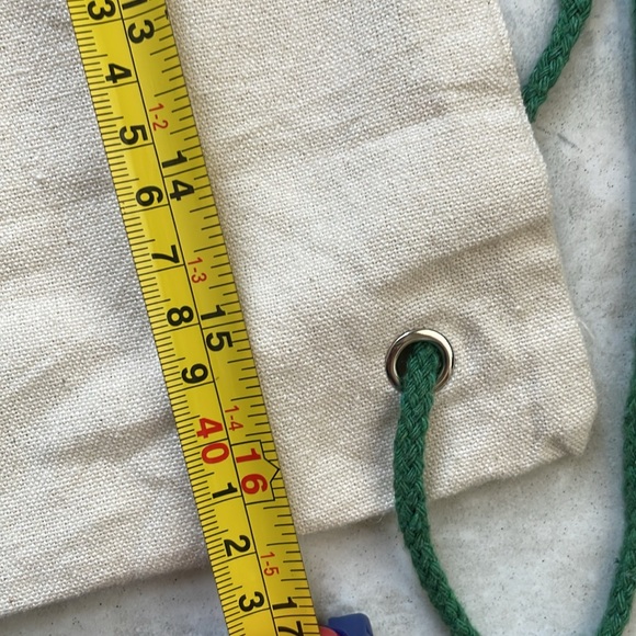 Lord of the Rings LotR hobbit elvish poem drawstring bag backpack bookish - Picture 5 of 5